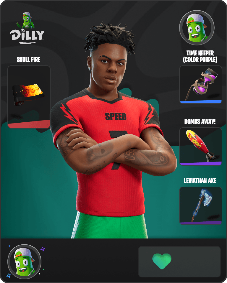 IShowSpeed Fortnite combo
