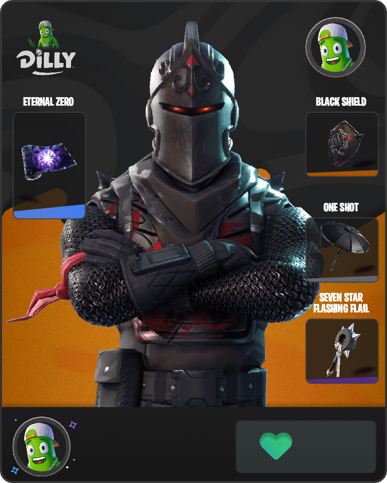 Black Knight Fortnite combo