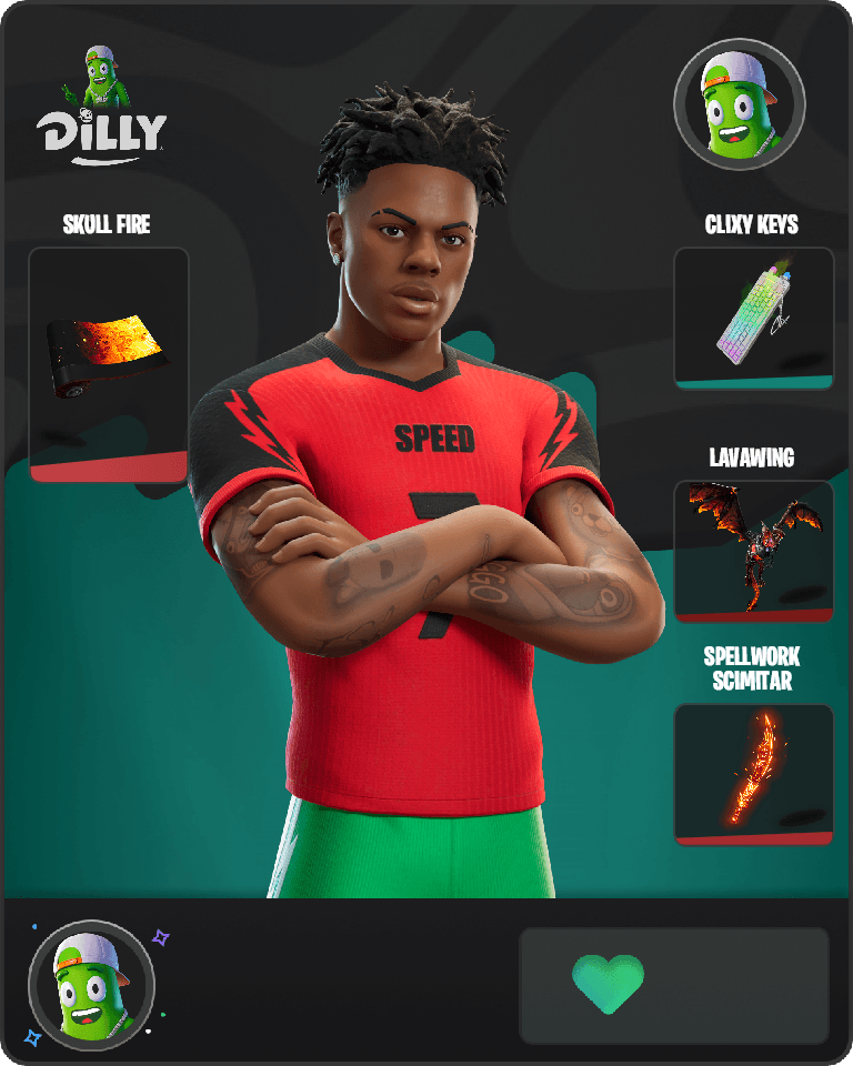 IShowSpeed Fortnite combo