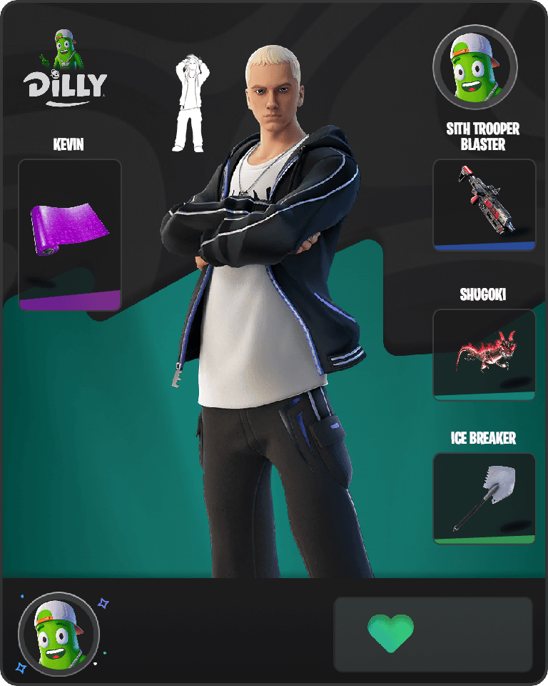 Slim Shady Fortnite combo