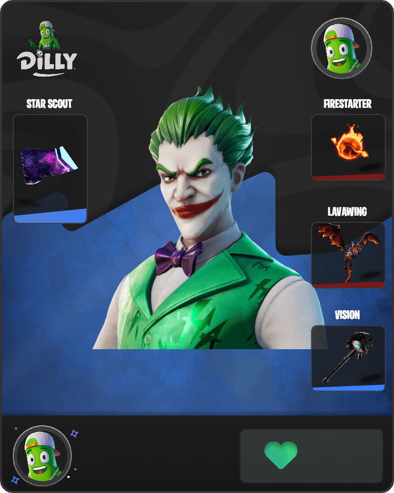 The Joker Fortnite combo