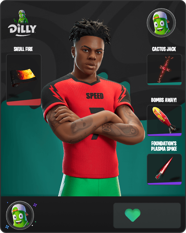 IShowSpeed Fortnite combo