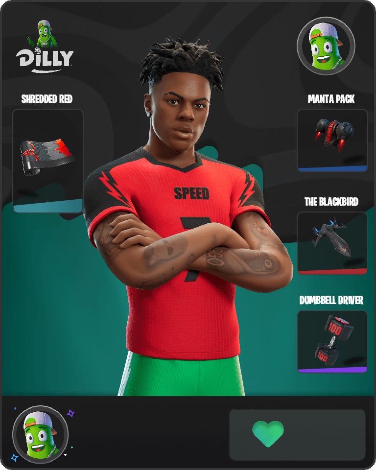 IShowSpeed Fortnite combo