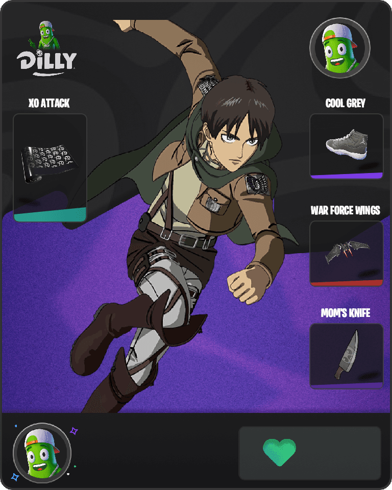 Eren Jaeger Fortnite combo