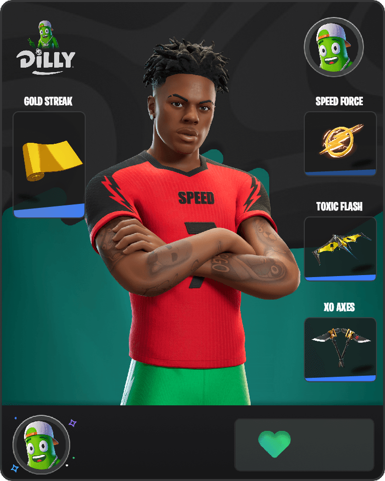IShowSpeed Fortnite combo