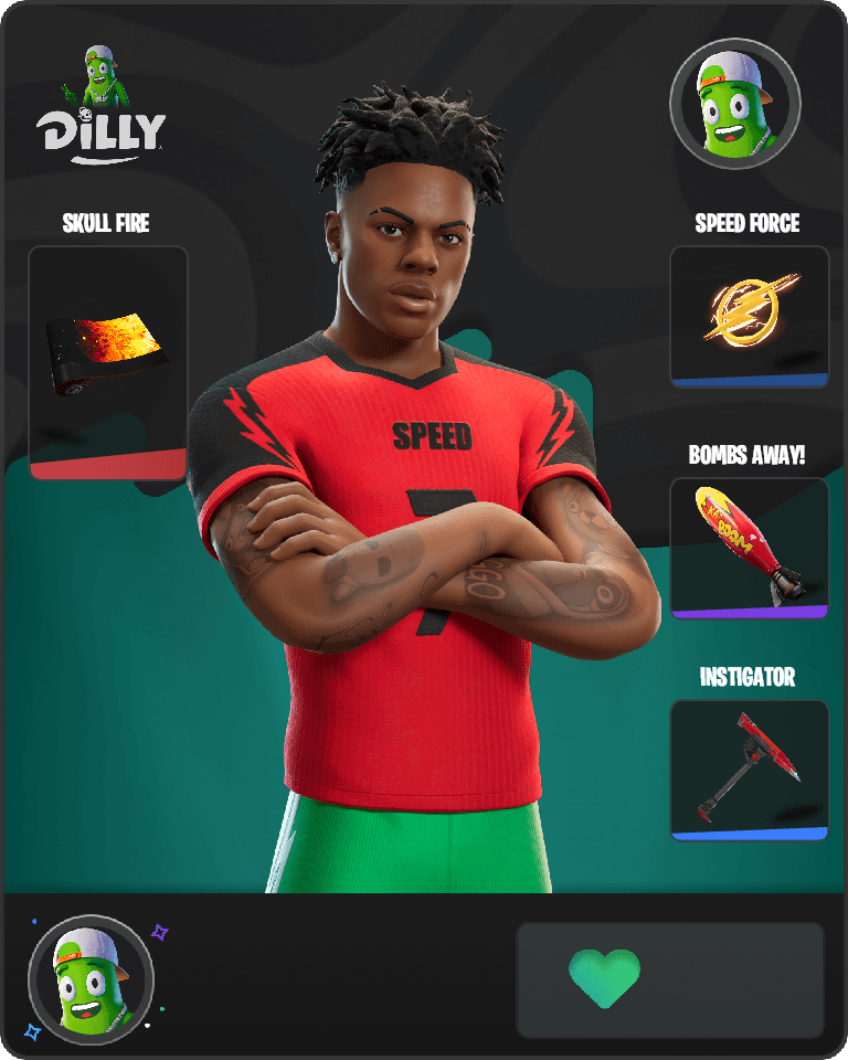 IShowSpeed Fortnite combo
