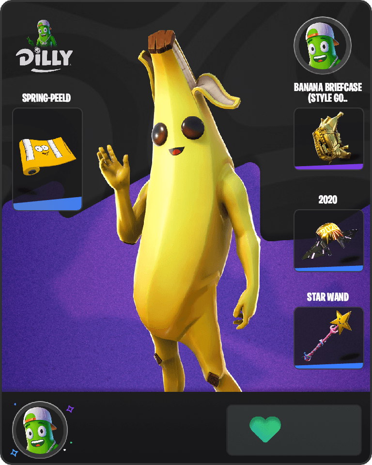 Peely Fortnite combo