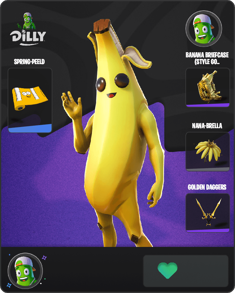 Peely Fortnite combo