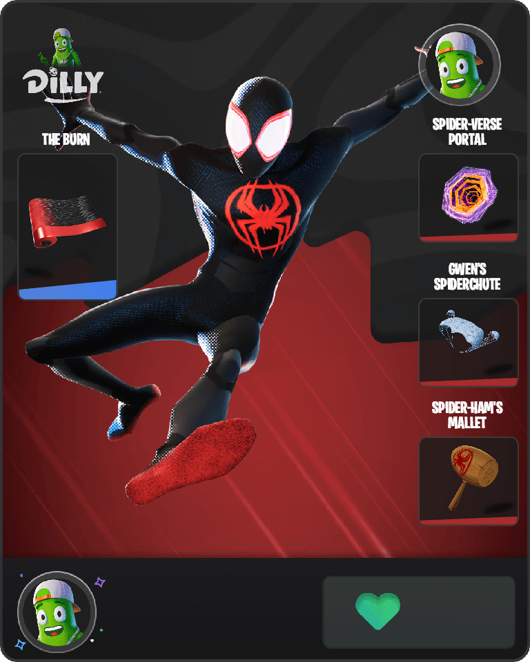 Spider-Man (Miles Morales) Fortnite combo