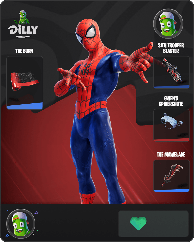 Spider-Man Fortnite combo