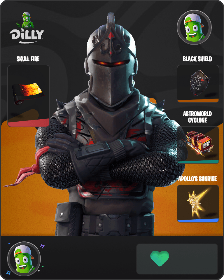 Black Knight Fortnite combo