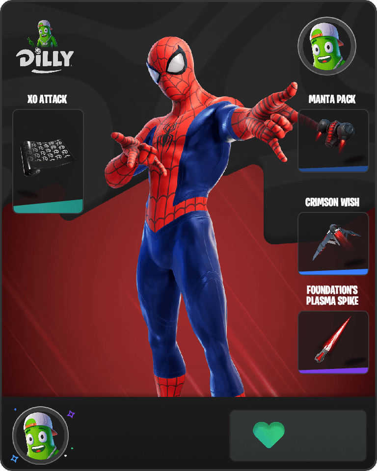 Spider-Man Fortnite combo