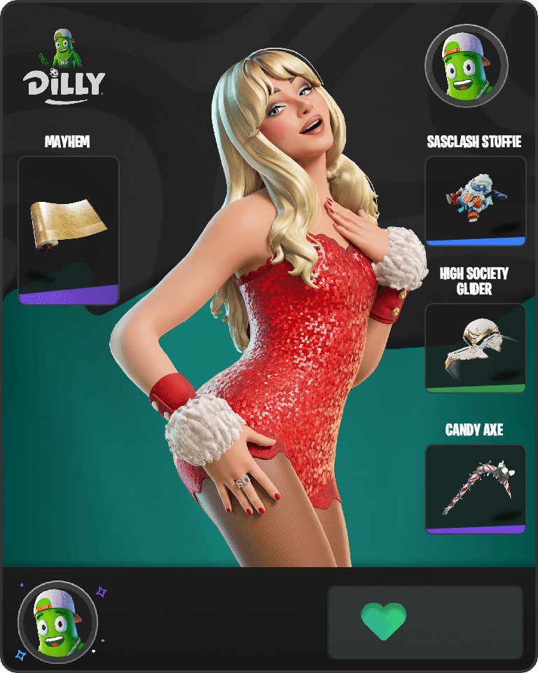 Santa 'Brina Fortnite combo