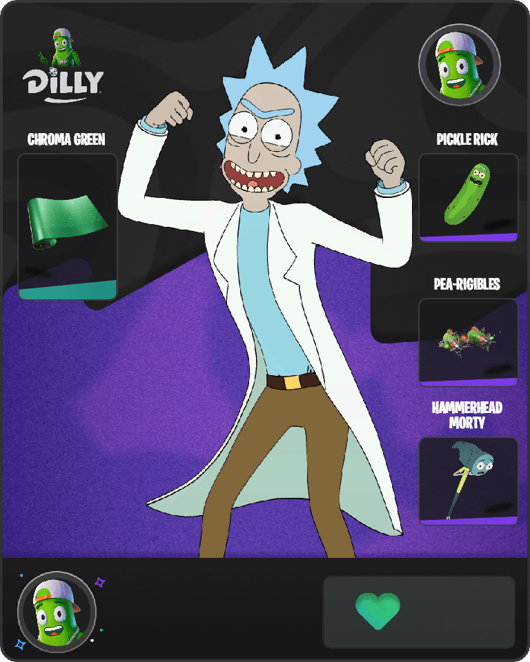 Rick Sanchez Fortnite combo