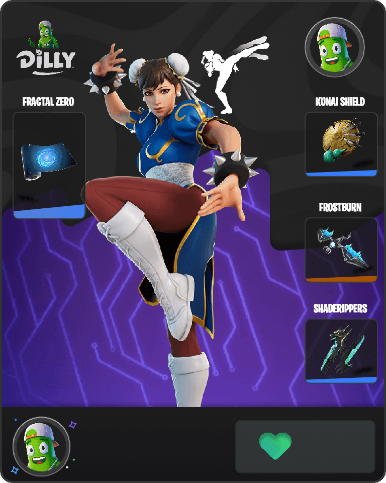 Chun-Li Fortnite combo