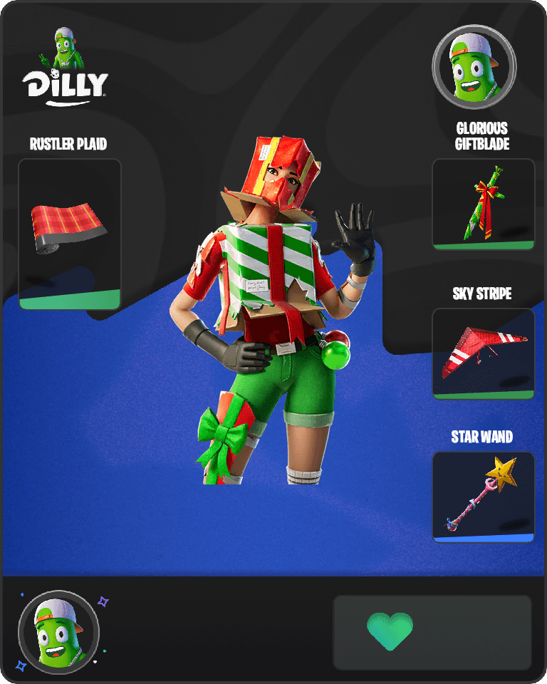Holiday Boxy Fortnite combo