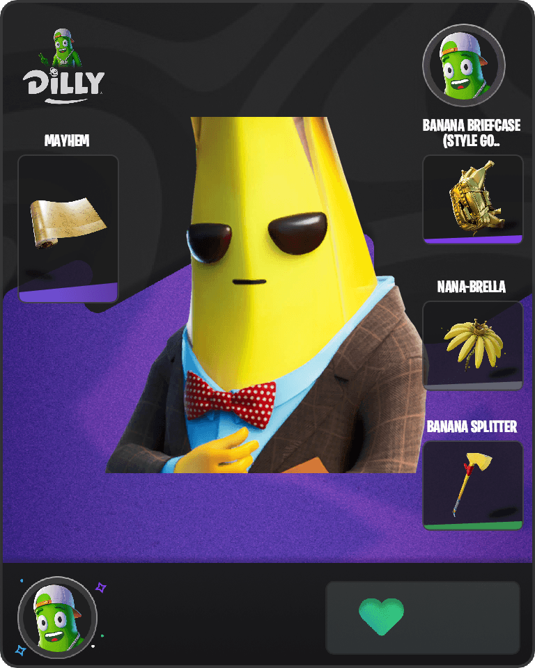 Agent Peely Fortnite combo