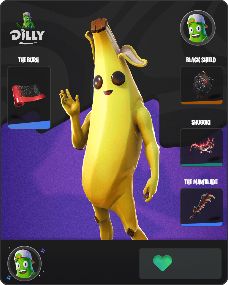 Peely Fortnite combo