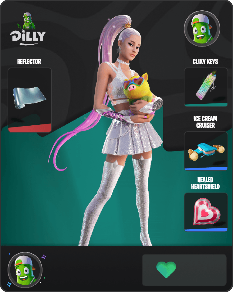Ariana Grande Fortnite combo