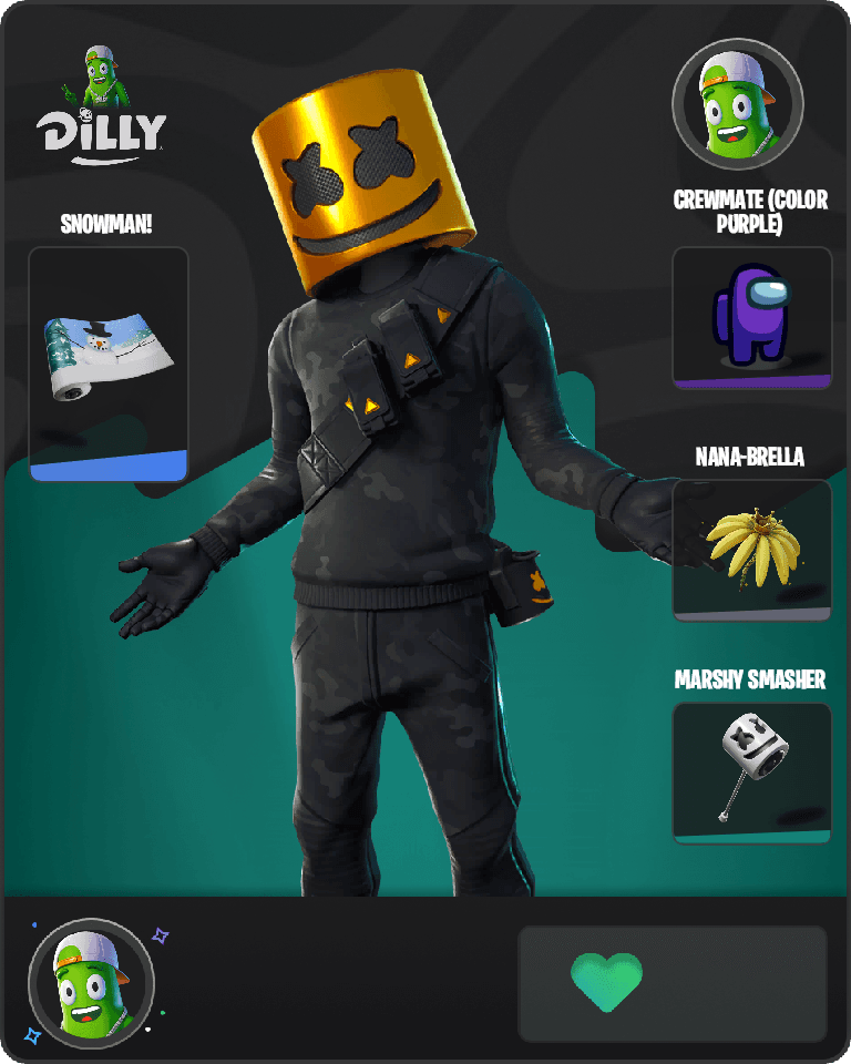 Marshmello Fortnite combo