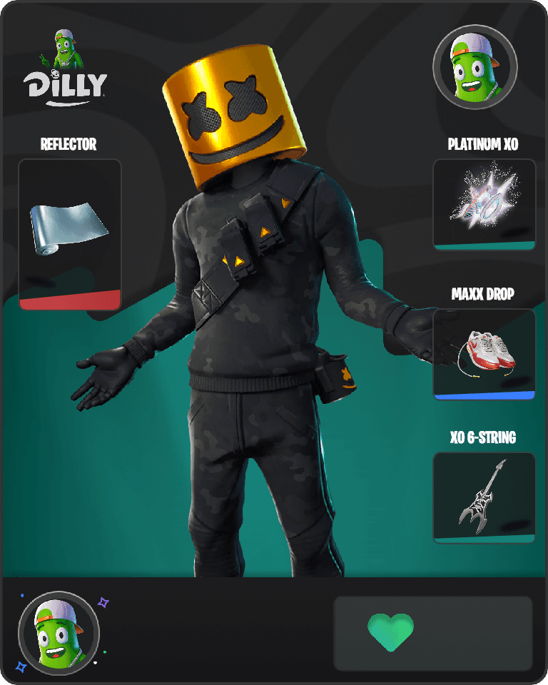 Marshmello Fortnite combo