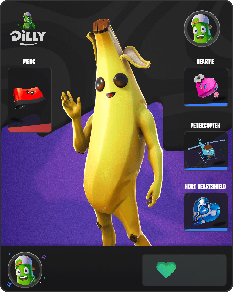 Peely Fortnite combo