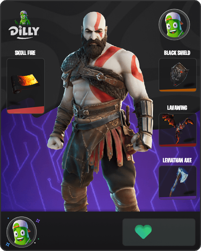 Kratos Fortnite combo
