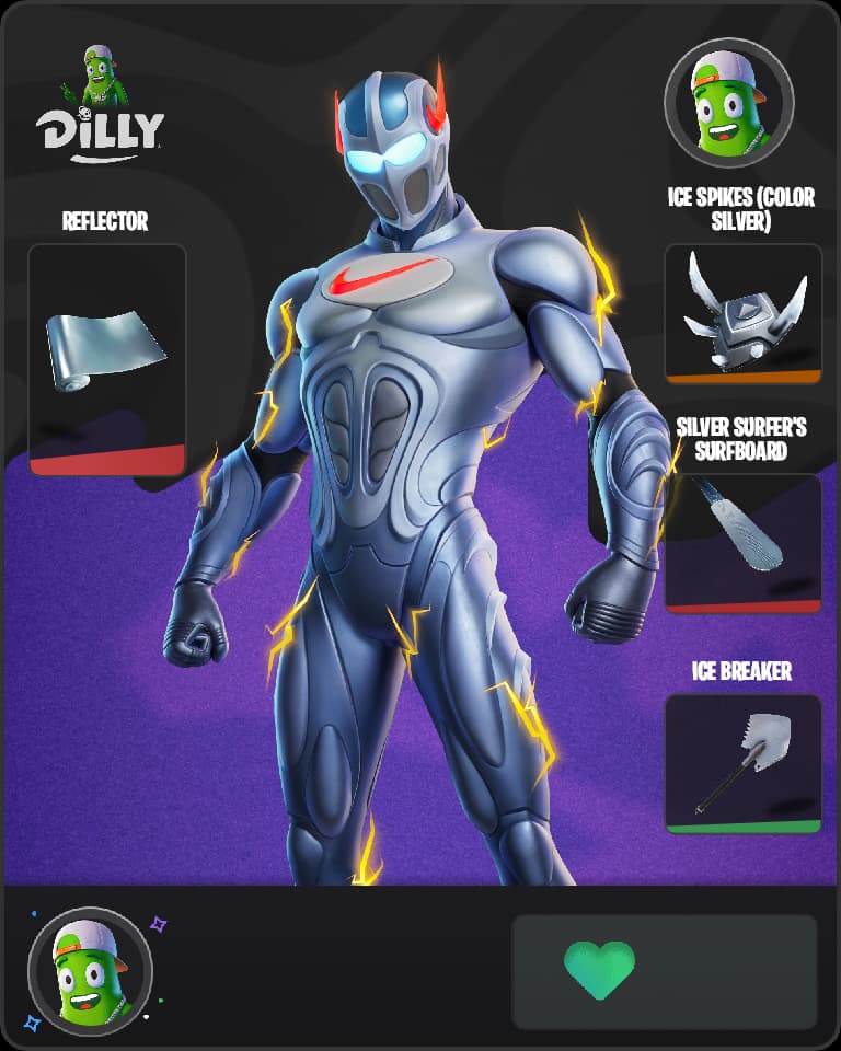 Swooshman Fortnite skin combo