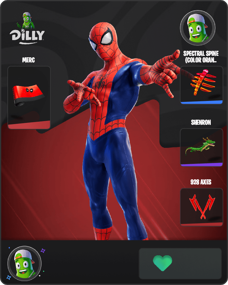 Spider-Man Fortnite combo