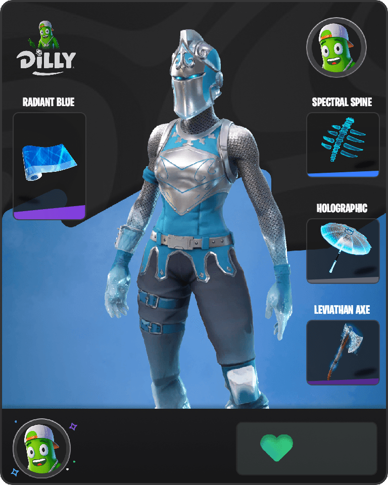 Frozen Red Knight Fortnite combo