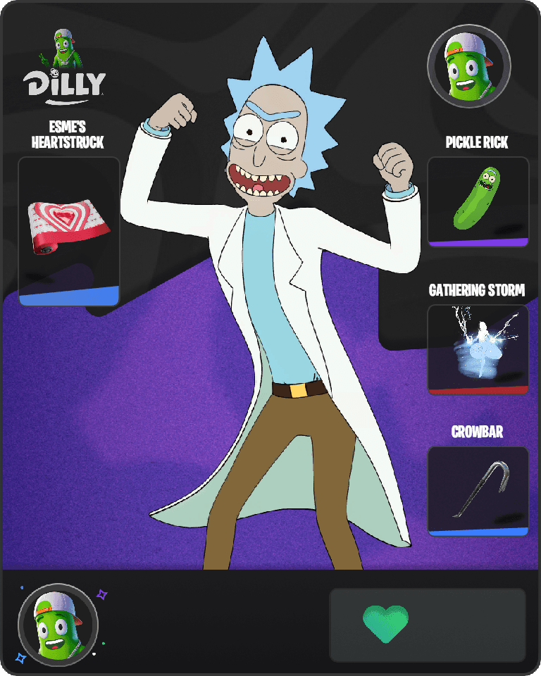 Rick Sanchez Fortnite combo