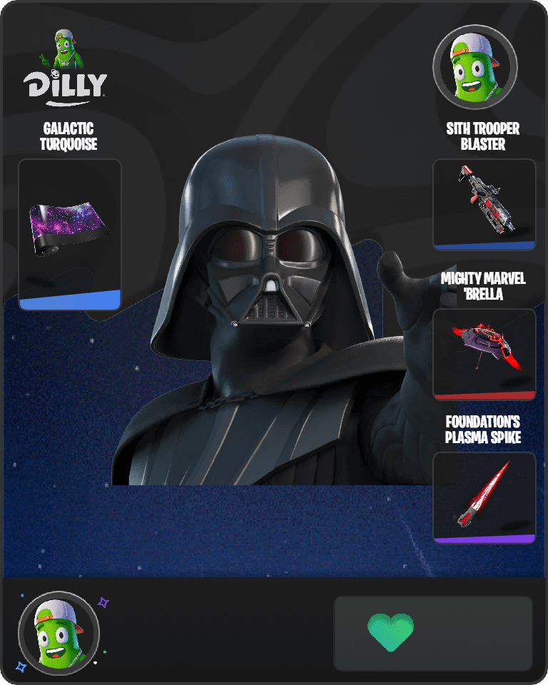 Darth Vader Fortnite combo