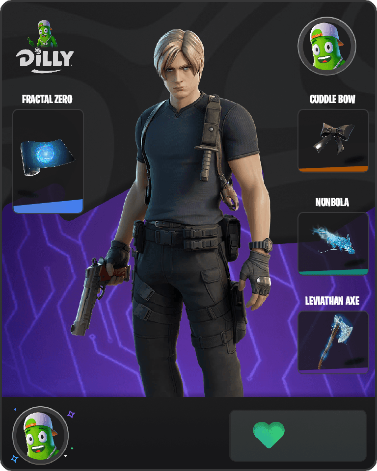 Leon S. Kennedy Fortnite combo