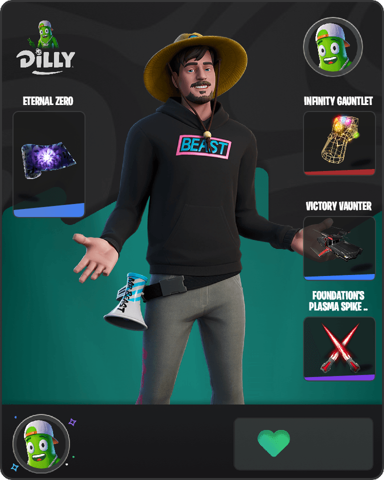 MrBeast Fortnite combo