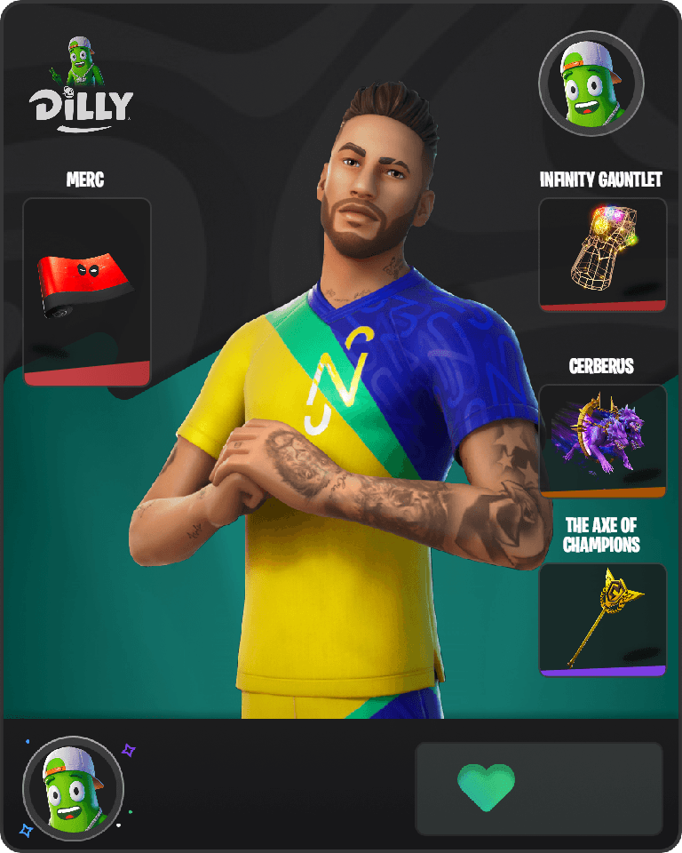 Neymar Jr Fortnite combo