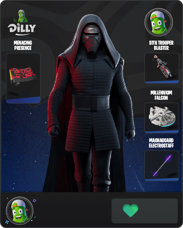 Kylo Ren Fortnite combo