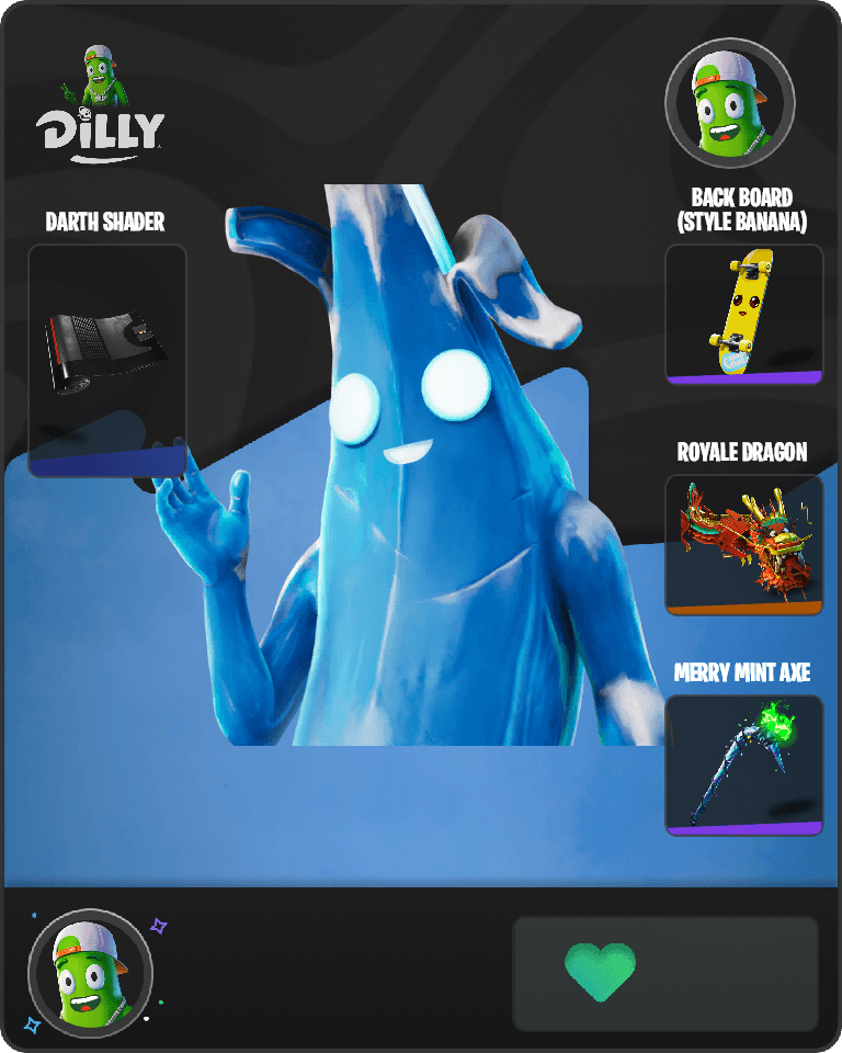 Polar Peely Fortnite combo