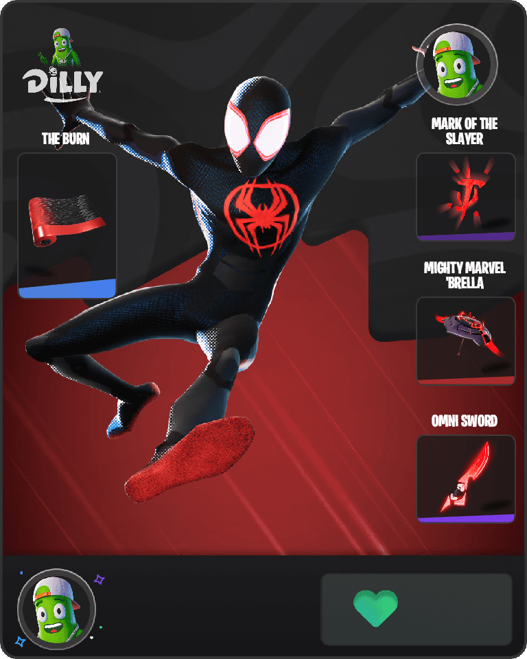 Spider-Man (Miles Morales) Fortnite combo