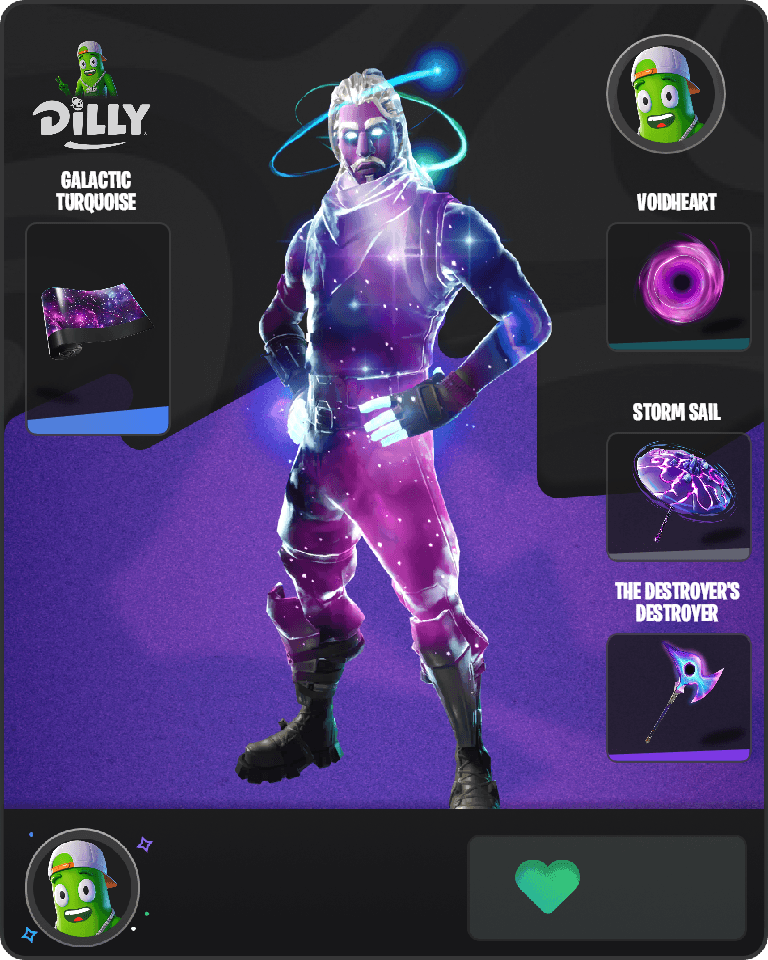 Galaxy Fortnite combo