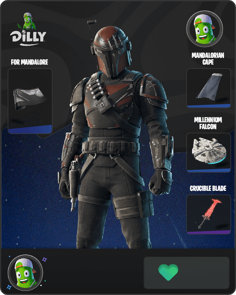 Mandalorian Warrior Fortnite combo