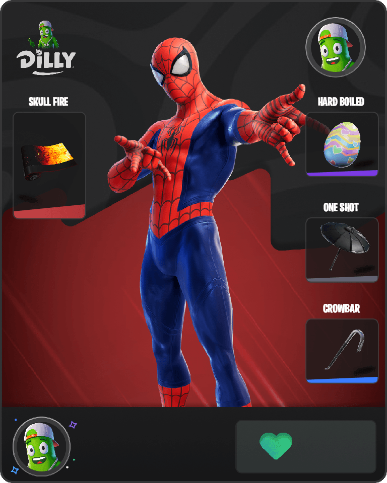 Spider-Man Fortnite combo
