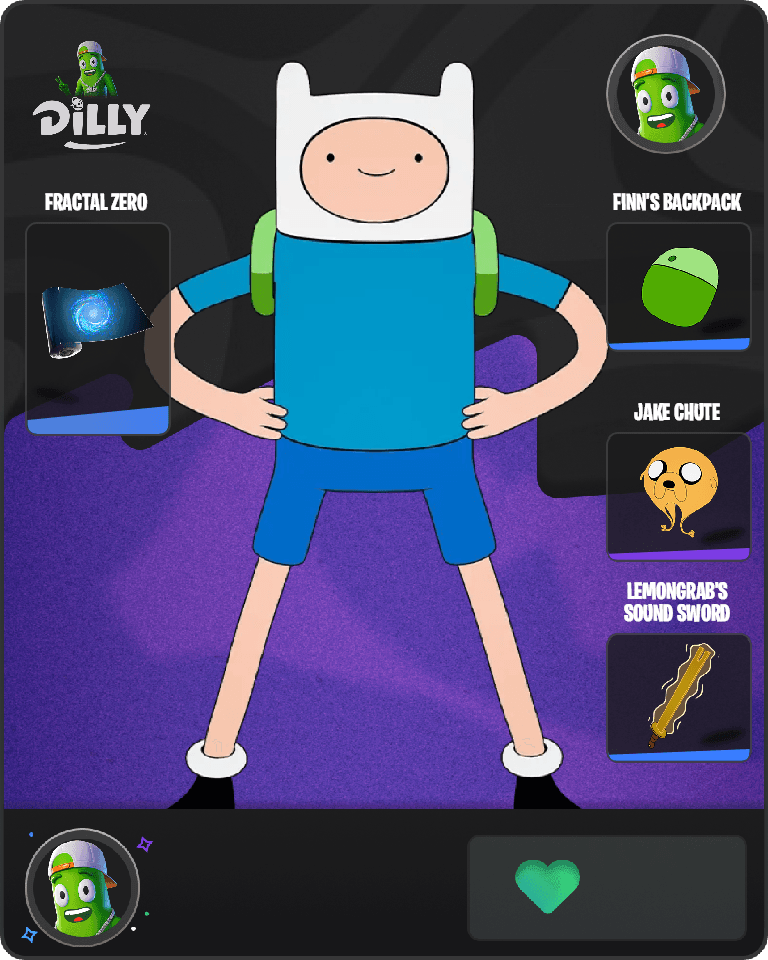 Finn the Human Fortnite combo