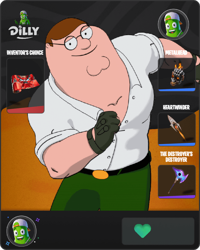 Peter Griffin Fortnite combo