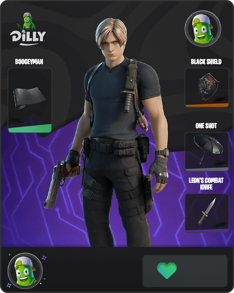 Leon S. Kennedy Fortnite combo