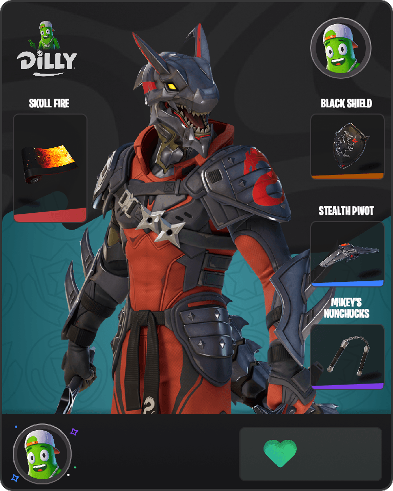 Drakon Steel Hybrid Fortnite combo