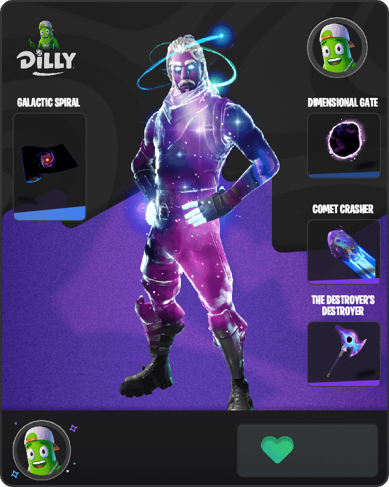 Galaxy Fortnite combo