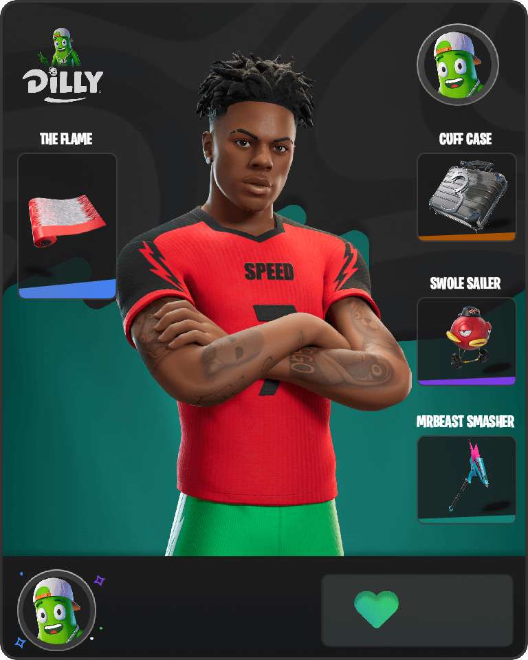 IShowSpeed Fortnite combo
