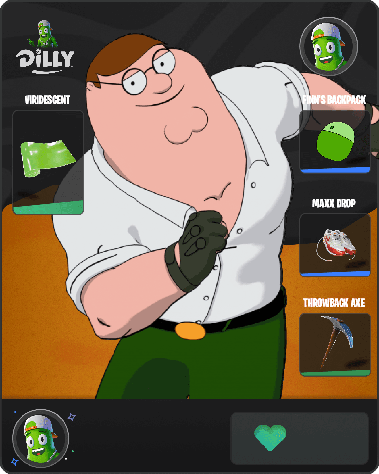 Peter Griffin Fortnite combo