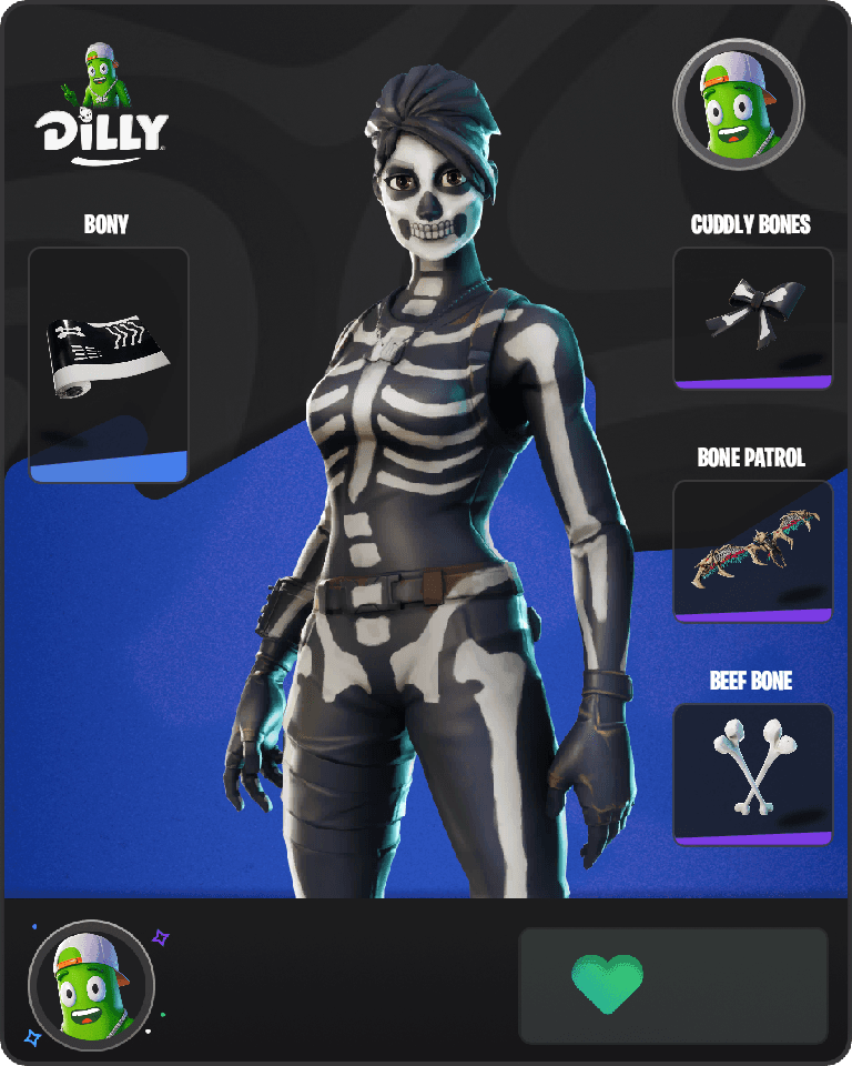 Skull Ranger Fortnite combo