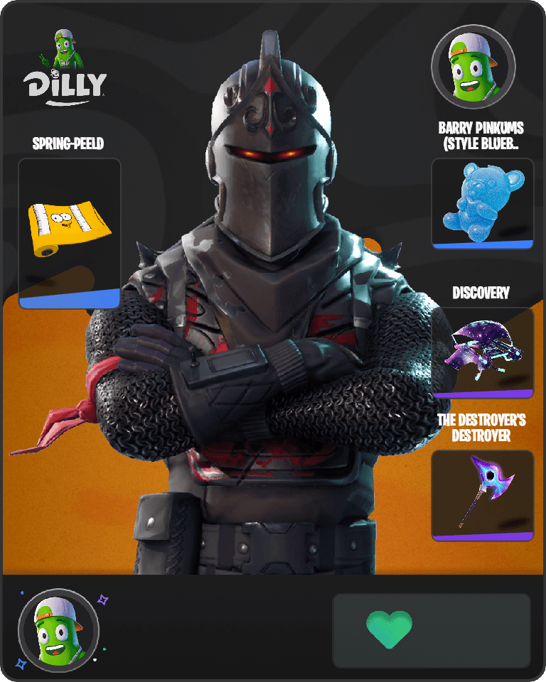 Black Knight Fortnite combo